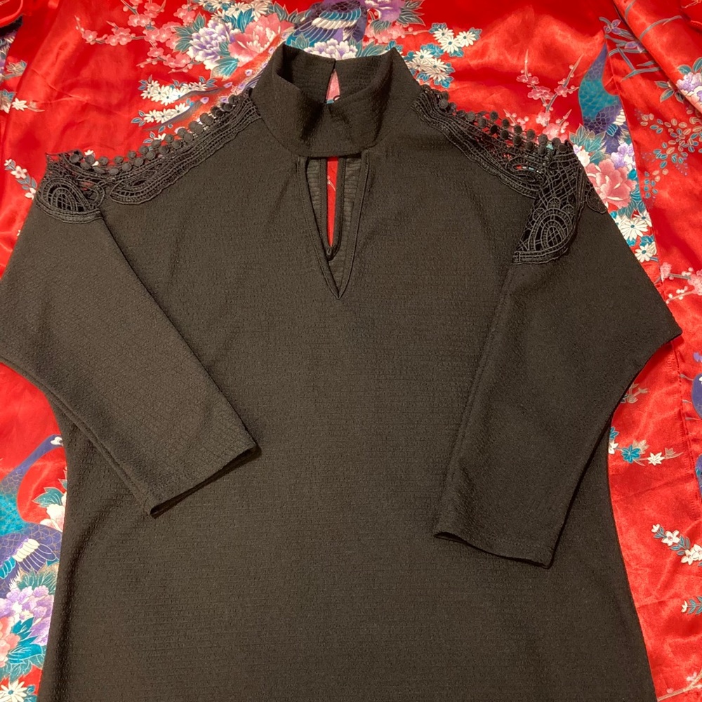 Flattering Cold Shoulder Top